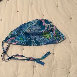Lily Pulitzer themed women’s scrub cap.